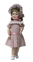 11" Pleated Front Doll Dress