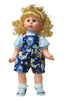 Blue shorts and t-shirt outfit for 17" Goodfellow dolls. 