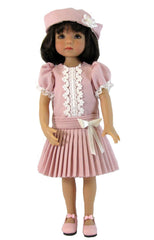 13" Dropped Waist Little Darling Doll Dress