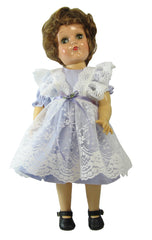 14" Lace Pinafore Doll Dress