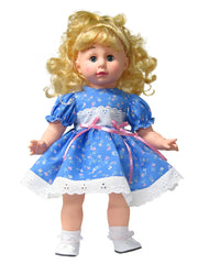 17" Eyelet 'n Bows Doll Dress