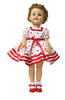 ST-17 Shirley Temple Red Dot Dress