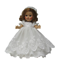 7" Wedding Doll Dress