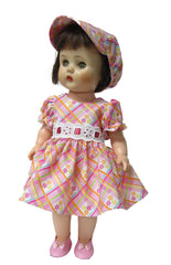 12" Pastel Daisy Doll Dress-149