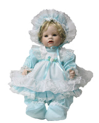 16" Lacy Pinafore Doll Dress