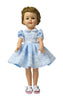 Blue Dress fits ST-17 Shirley Temple Dolls
