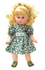 Green daisy doll dress fits 17" Goodfellow dolls 