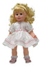 Pink dress with ric rac fits 17" Goodfellow dolls 