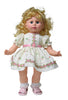 Rose print dress for 17" Goodfellow dolls. 