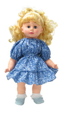 17" Gathered Neck Blouson Doll Dress