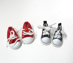 Small Canvas Tennis Doll Shoe
