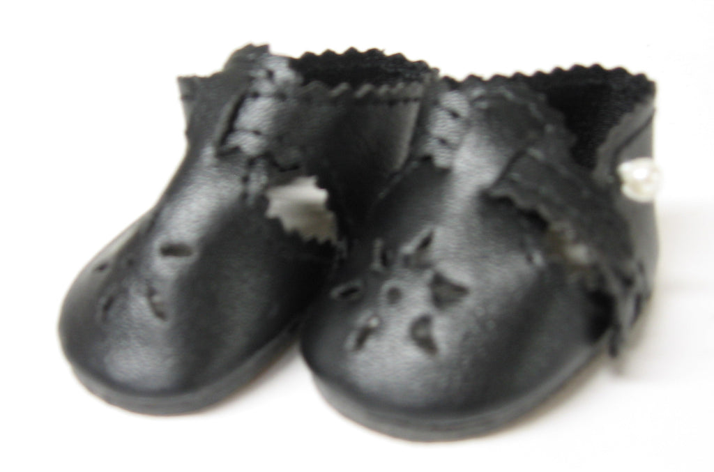Vee's Victorians Doll Clothes - 7452 T-Strap Doll Shoes Vee's Victorians Doll Clothes - 7452 T-Strap Doll Shoes