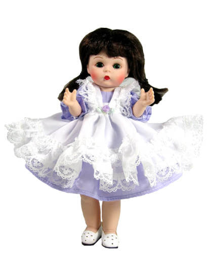 7" Pinafore Doll Dress