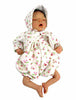9" Tiny Baby Romper with Jacket