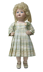 10" Silk Pleated Skirt Doll Dress