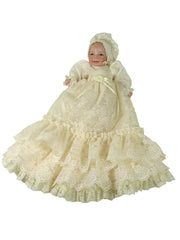 10" Christening Doll Dress