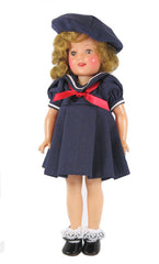 Shirley Temple Styled Sailor Doll Dress