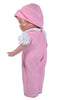 Back Image of Overalls for 12" Patsy Dolls