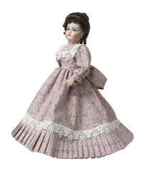 Vintage Victorian Garden Porcelain Doll 377903 Purple Dress 17" New In Box LOOK - Foto 8