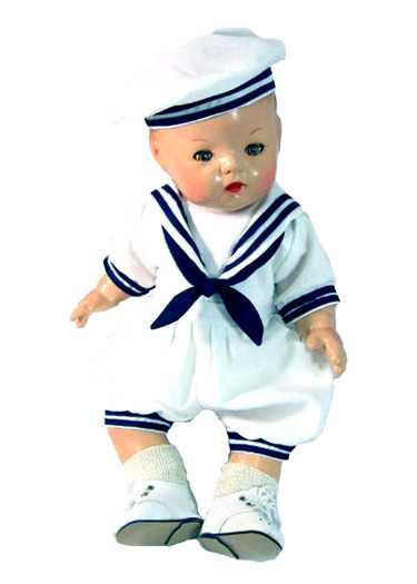 14" Boy Doll Sailor Outfit