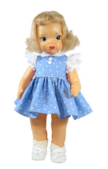 16" Classic Blue Terri Lee Doll Dress