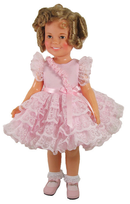 shirley temple doll pink dress Vintage Composition Shirley Temple Doll In Early Dancing Dress. For Sale at Ruby Lane