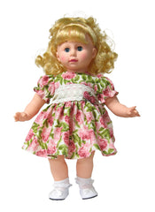17" FLoral Doll Dress