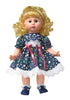 Navy Eyelet 'n Bows Dress for 17" Goodfellow Dolls 