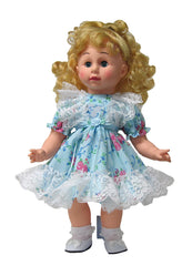 17" Floral 'n Lace Doll Dress