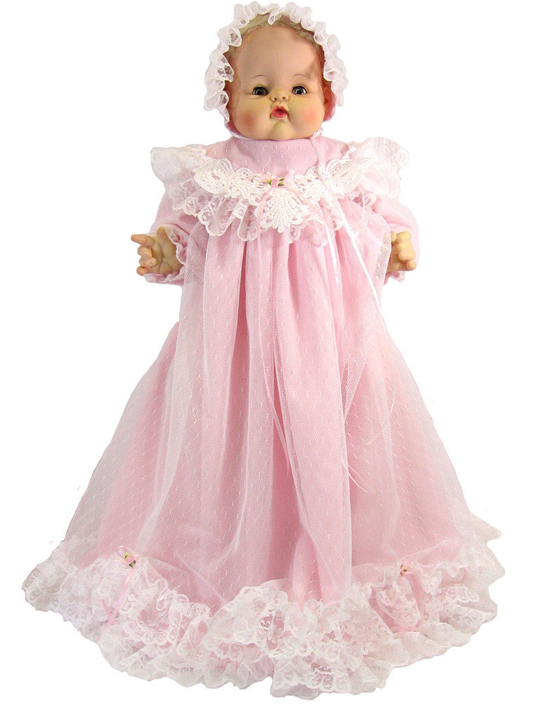 Sweet Christening Dress for 18" Baby Dolls