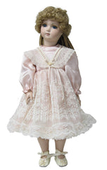 18" Victorian Lace Doll Dress