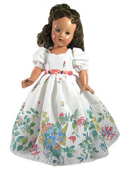 18" Vintage Print Fashion Doll Dress