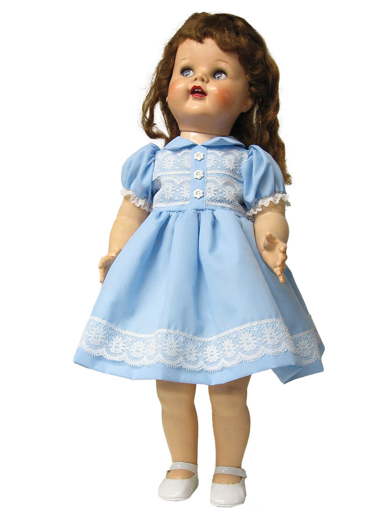 Vee's Victorians Doll Clothes - 22" Vintage Doll Dress for Saucy Walker Vee's Victorians Doll Clothes - 22" Vintage Doll Dress for Saucy Walker