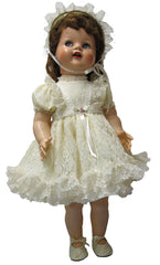 22" Cream Lacy Dress
