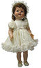 22" Cream Lacy Dress