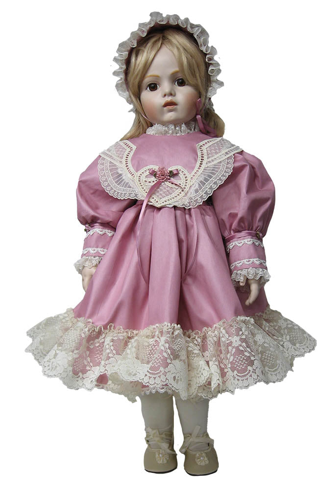 Vee's Victorians Doll Clothes - 28, 32 Victorian Heart Doll Dress