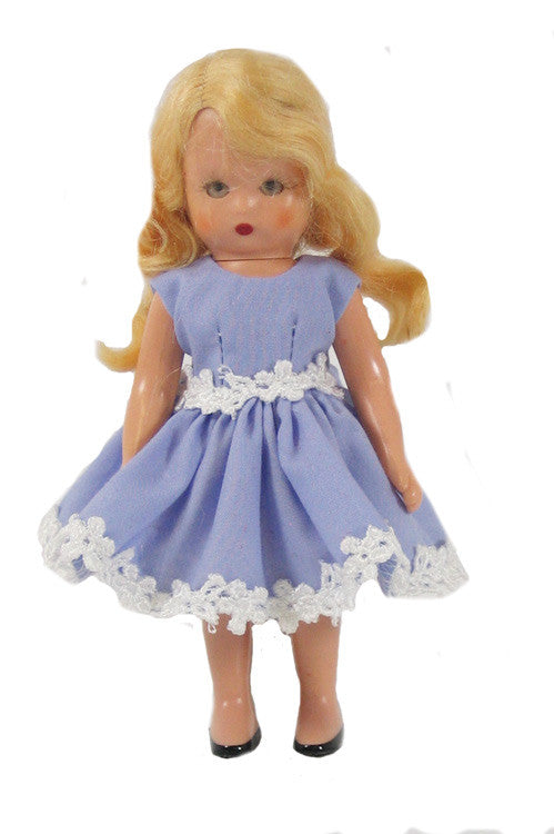 Pastel Dress for 5" Storybook dolls