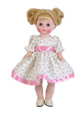 7" Calico Doll Dress