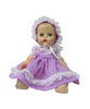 Lavender Baby Dress fits 8" Ginette Doll