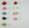 Rolled Rose - 3/4" Assorted Colors