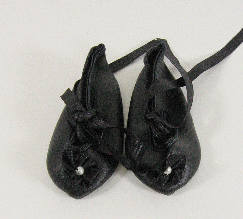 French Ribbon Doll Shoe
