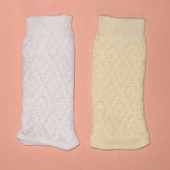 Diamond Mesh Knee Highs